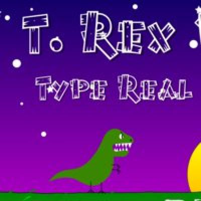 T-rex need eat type real weird words
