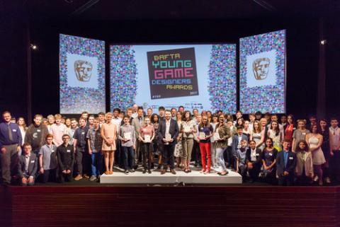 Event: BAFTA Young Game Designers AwardsDate: Saturday 8 July 2017Venue: BAFTA, 195 PiccadillyHosts: Dev Griffin & Georgie Barrat -Area: Group Shots 