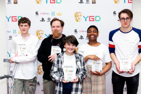 Event: Young Games Designer AwardsDate: Saturday 29 June 2019  Venue: BAFTA, 195 Piccadilly, LondonHosts: Aoife Wilson & Alysia Judge-Area: Winners Room