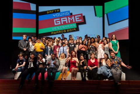 Event: Young Games Designer AwardsDate: Saturday 29 June 2019  Venue: BAFTA, 195 Piccadilly, LondonHosts: Aoife Wilson & Alysia Judge-Area: Group Shots